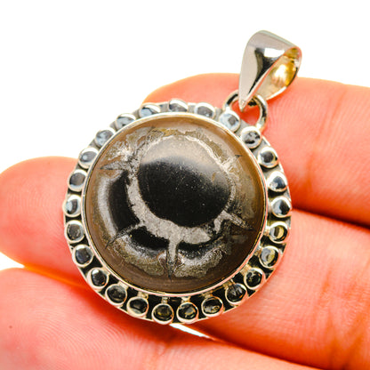 Septarian Geode Pendants handcrafted by Ana Silver Co - PD12761