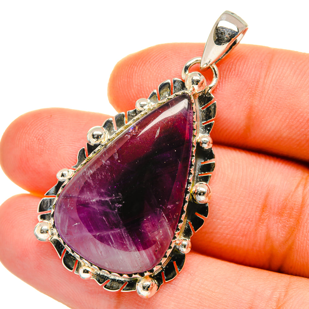 Amethyst Pendants handcrafted by Ana Silver Co - PD12762