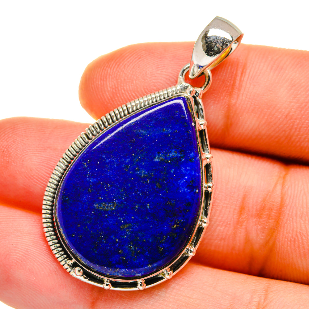 Lapis Lazuli Pendants handcrafted by Ana Silver Co - PD12763