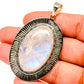 Rainbow Moonstone Pendants handcrafted by Ana Silver Co - PD12804