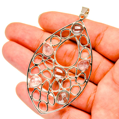Rainbow Moonstone Pendants handcrafted by Ana Silver Co - PD12817