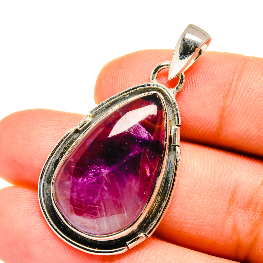 Amethyst Pendants handcrafted by Ana Silver Co - PD12825