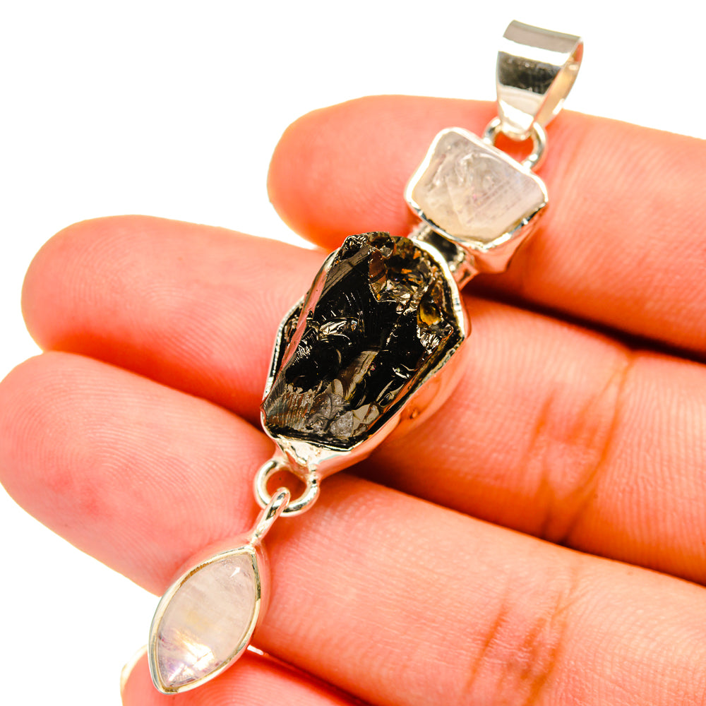 Shungite Pendants handcrafted by Ana Silver Co - PD12836