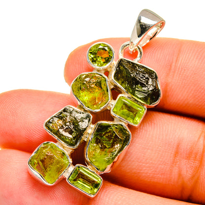 Peridot Pendants handcrafted by Ana Silver Co - PD12845