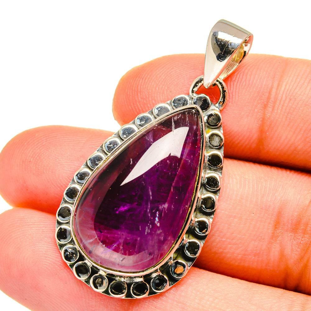 Amethyst Pendants handcrafted by Ana Silver Co - PD12849