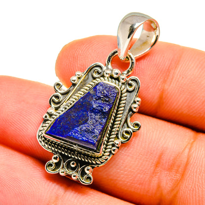 Lapis Lazuli Pendants handcrafted by Ana Silver Co - PD12855