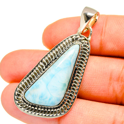 Larimar Pendants handcrafted by Ana Silver Co - PD12864