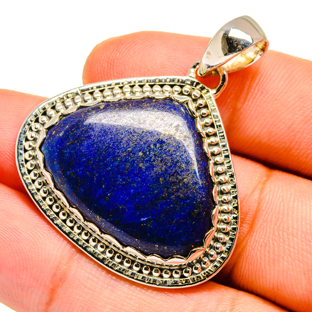 Lapis Lazuli Pendants handcrafted by Ana Silver Co - PD12867