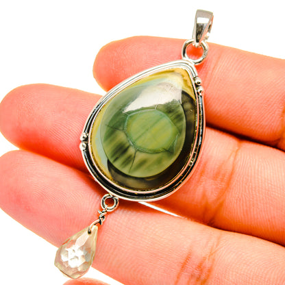 Willow Creek Jasper Pendants handcrafted by Ana Silver Co - PD12875