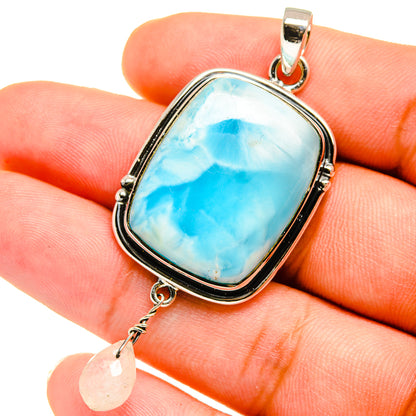 Larimar Pendants handcrafted by Ana Silver Co - PD12879