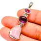 Kunzite Pendants handcrafted by Ana Silver Co - PD12889