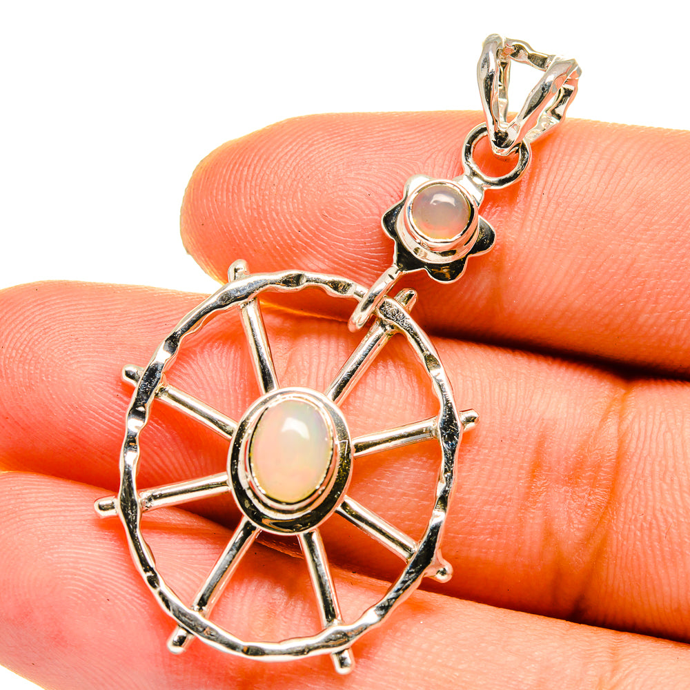 Ethiopian Opal Pendants handcrafted by Ana Silver Co - PD12893