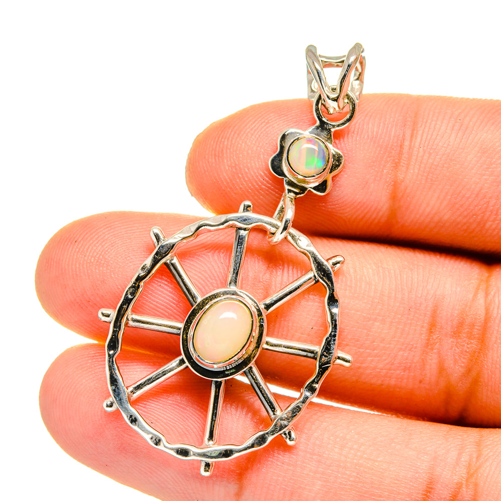 Ethiopian Opal Pendants handcrafted by Ana Silver Co - PD12899