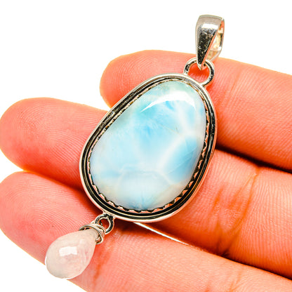 Larimar Pendants handcrafted by Ana Silver Co - PD12901
