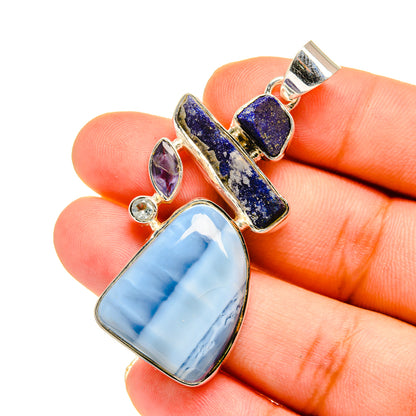 Owyhee Opal Pendants handcrafted by Ana Silver Co - PD12920