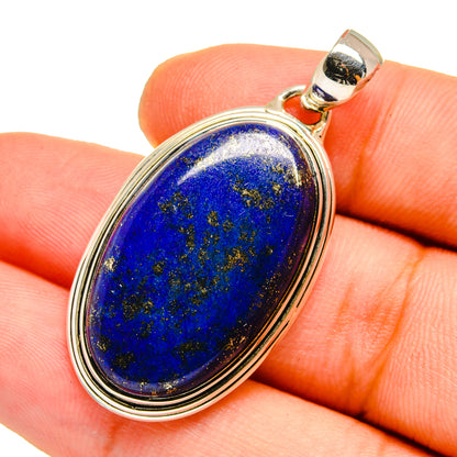 Lapis Lazuli Pendants handcrafted by Ana Silver Co - PD12921