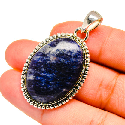 Sodalite Pendants handcrafted by Ana Silver Co - PD12928