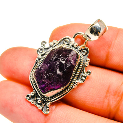 Amethyst Pendants handcrafted by Ana Silver Co - PD12929