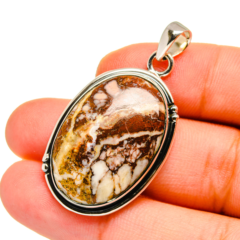 Wild Horse Jasper Pendants handcrafted by Ana Silver Co - PD12931