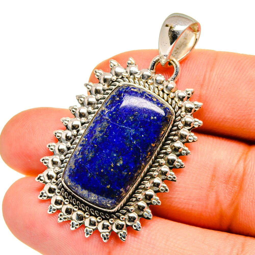 Lapis Lazuli Pendants handcrafted by Ana Silver Co - PD12940