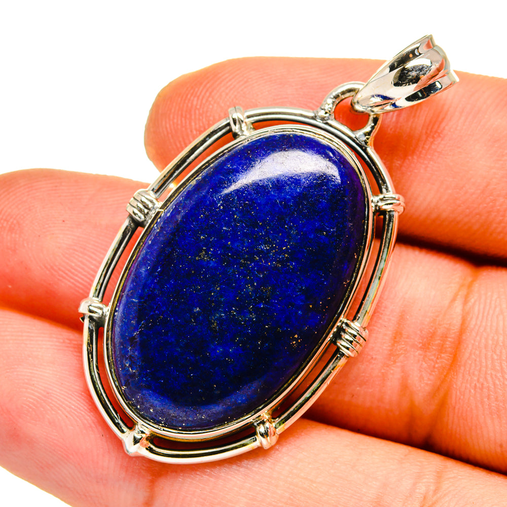 Lapis Lazuli Pendants handcrafted by Ana Silver Co - PD12944