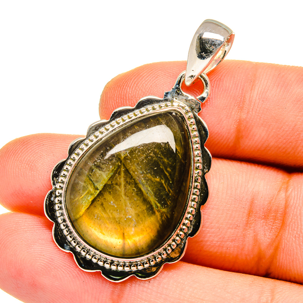 Labradorite Pendants handcrafted by Ana Silver Co - PD12945