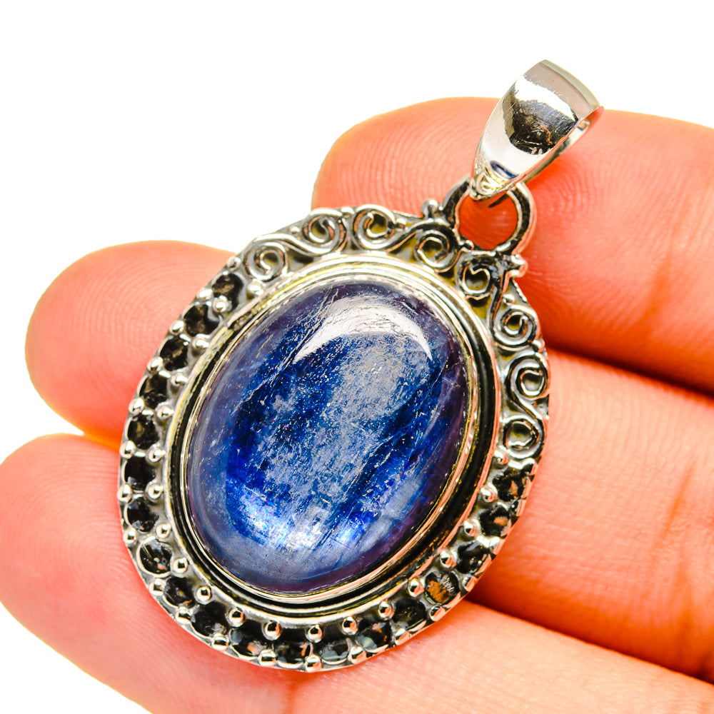 Kyanite Pendants handcrafted by Ana Silver Co - PD12946