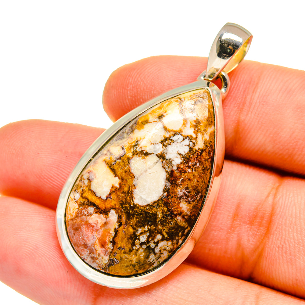 Wild Horse Jasper Pendants handcrafted by Ana Silver Co - PD12948
