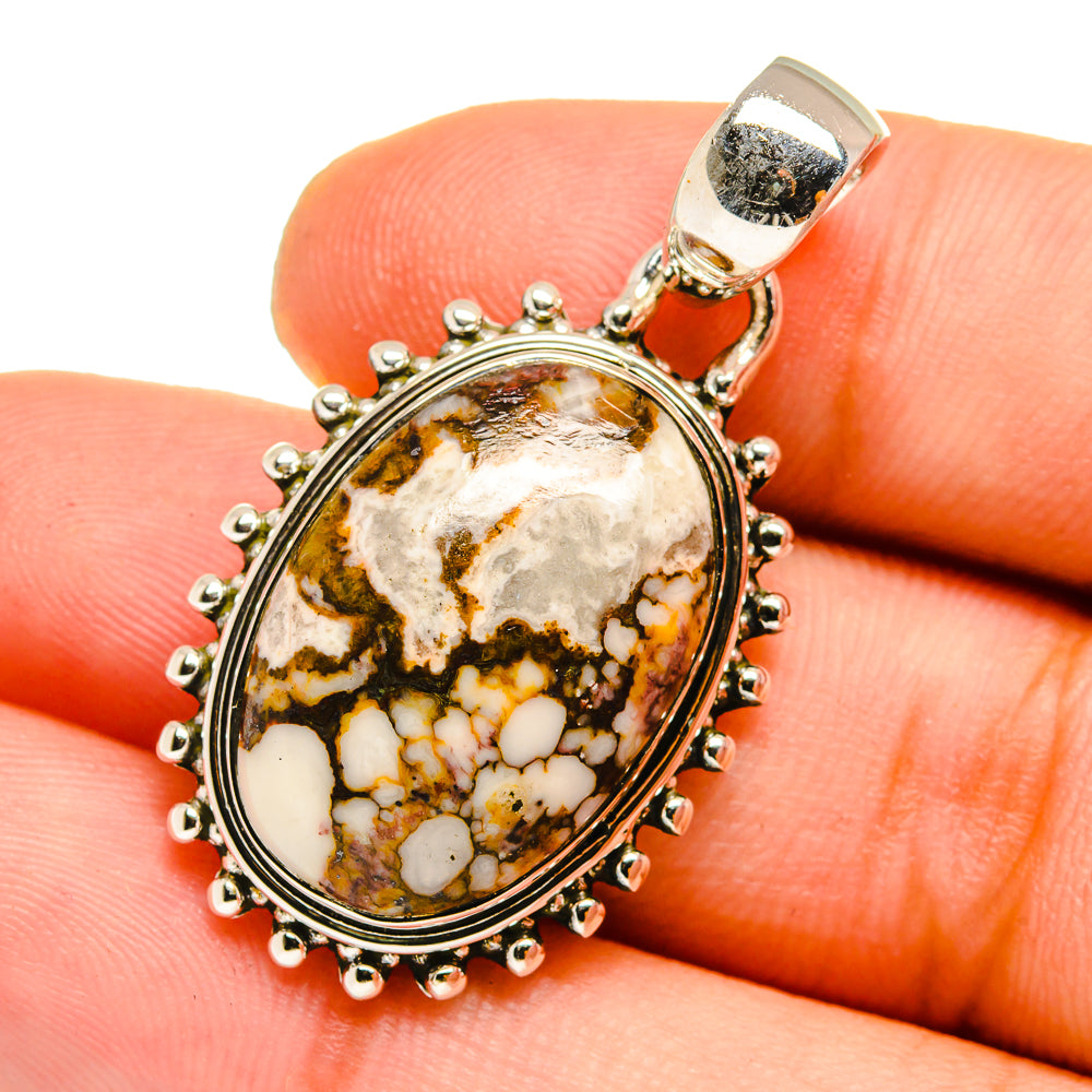 Wild Horse Jasper Pendants handcrafted by Ana Silver Co - PD12949