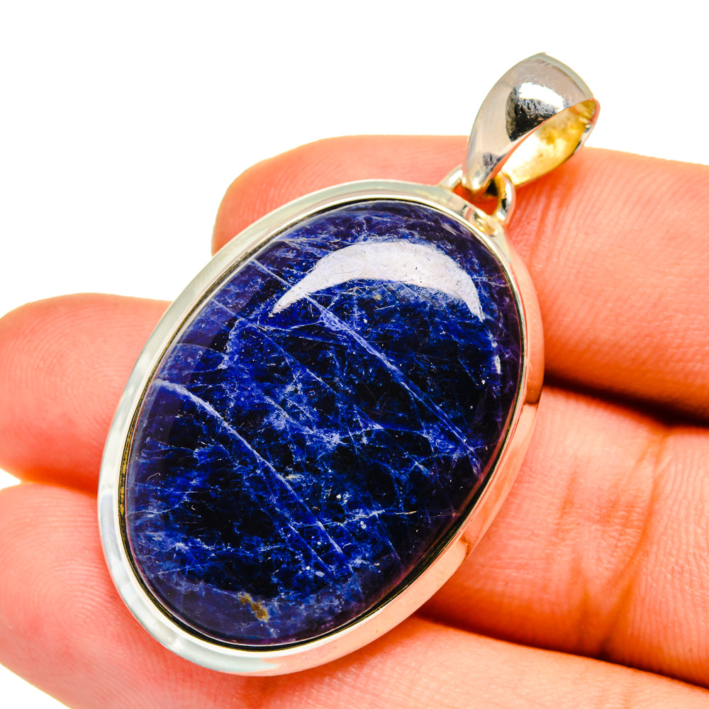Sodalite Pendants handcrafted by Ana Silver Co - PD12951