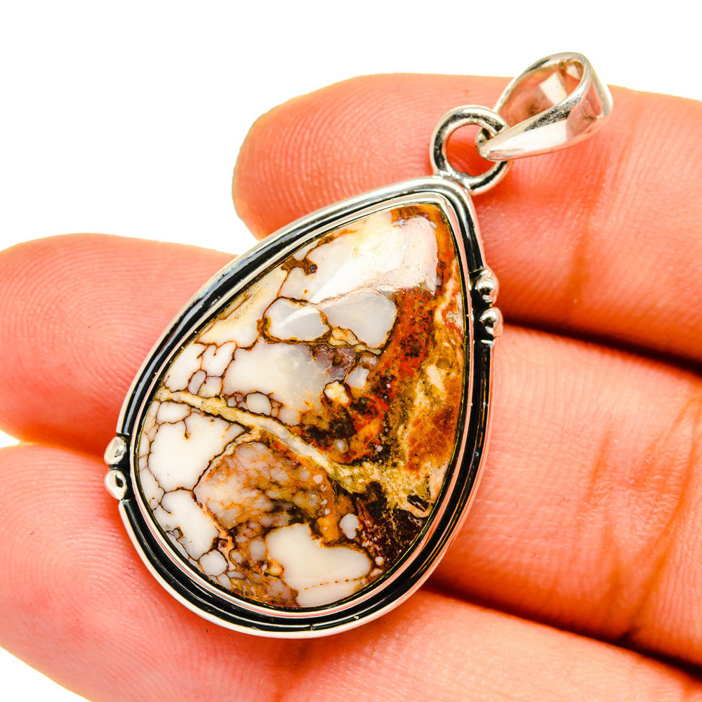 Wild Horse Jasper Pendants handcrafted by Ana Silver Co - PD12954