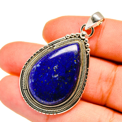 Lapis Lazuli Pendants handcrafted by Ana Silver Co - PD12956