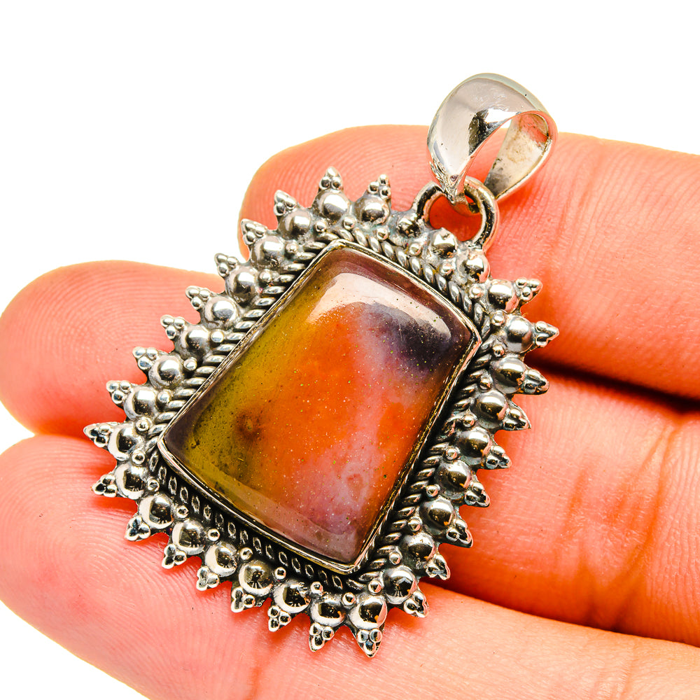 Ocean Jasper Pendants handcrafted by Ana Silver Co - PD12961