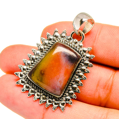 Ocean Jasper Pendants handcrafted by Ana Silver Co - PD12961