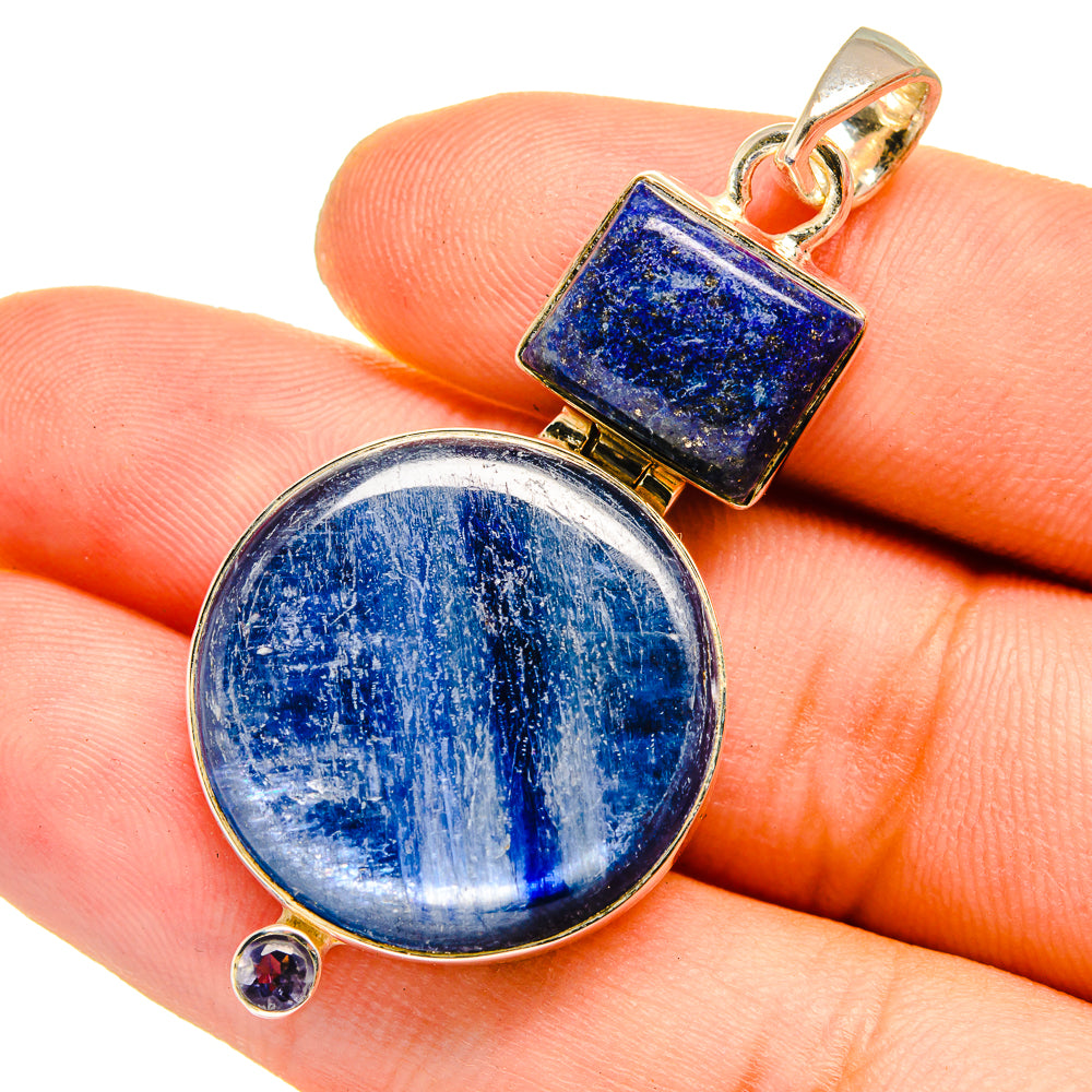 Kyanite Pendants handcrafted by Ana Silver Co - PD12963