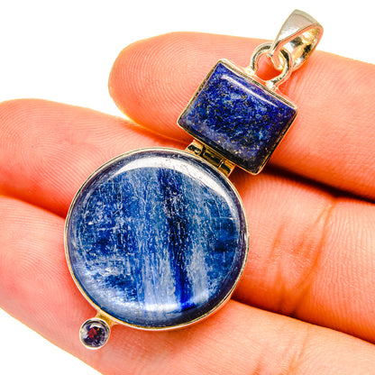 Kyanite Pendants handcrafted by Ana Silver Co - PD12963