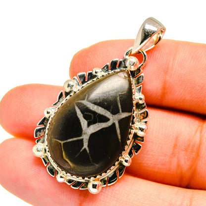 Septarian Geode Pendants handcrafted by Ana Silver Co - PD12964