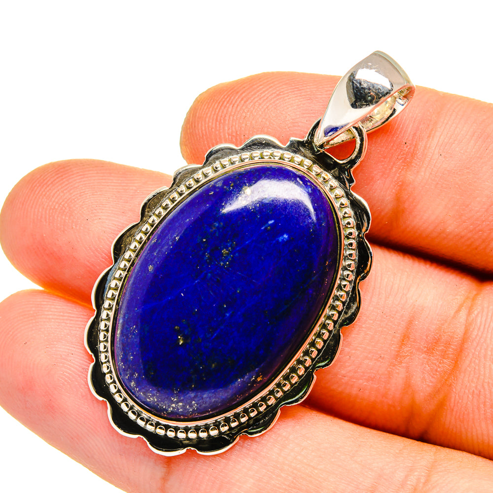 Lapis Lazuli Pendants handcrafted by Ana Silver Co - PD12967