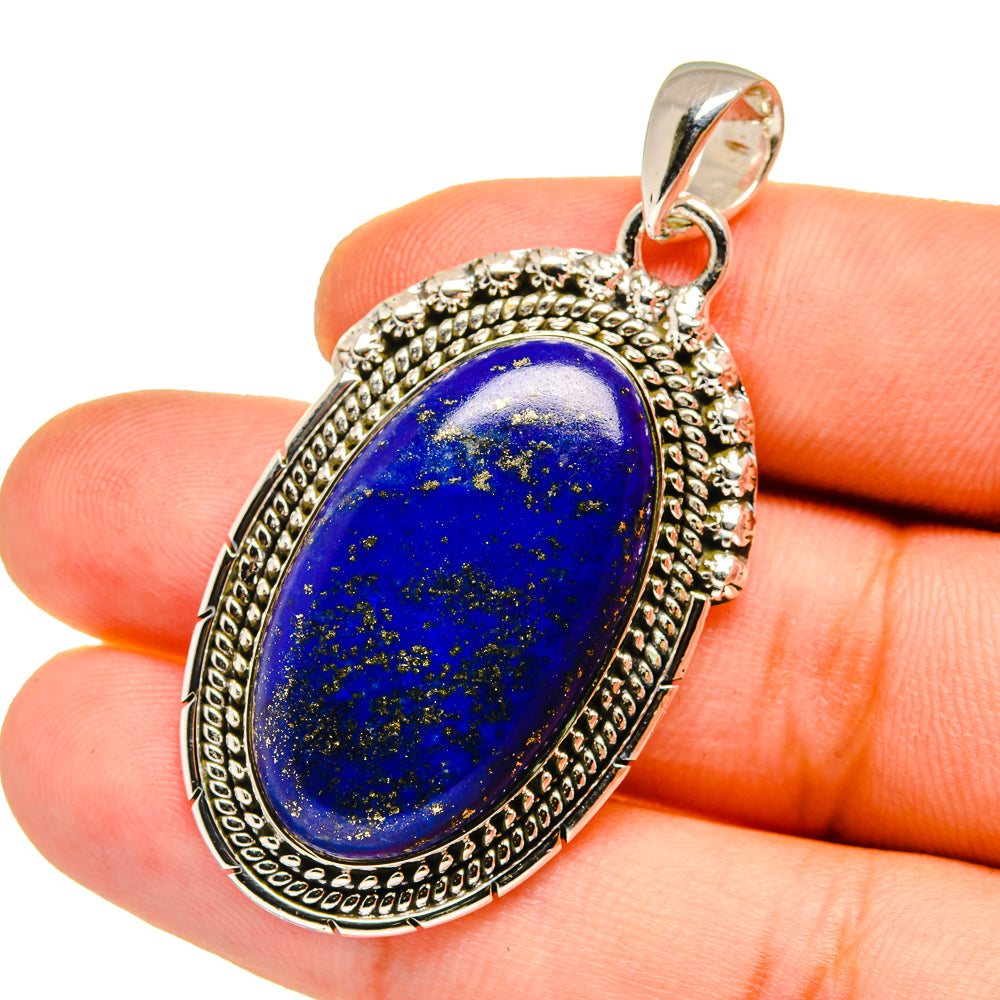 Lapis Lazuli Pendants handcrafted by Ana Silver Co - PD12973