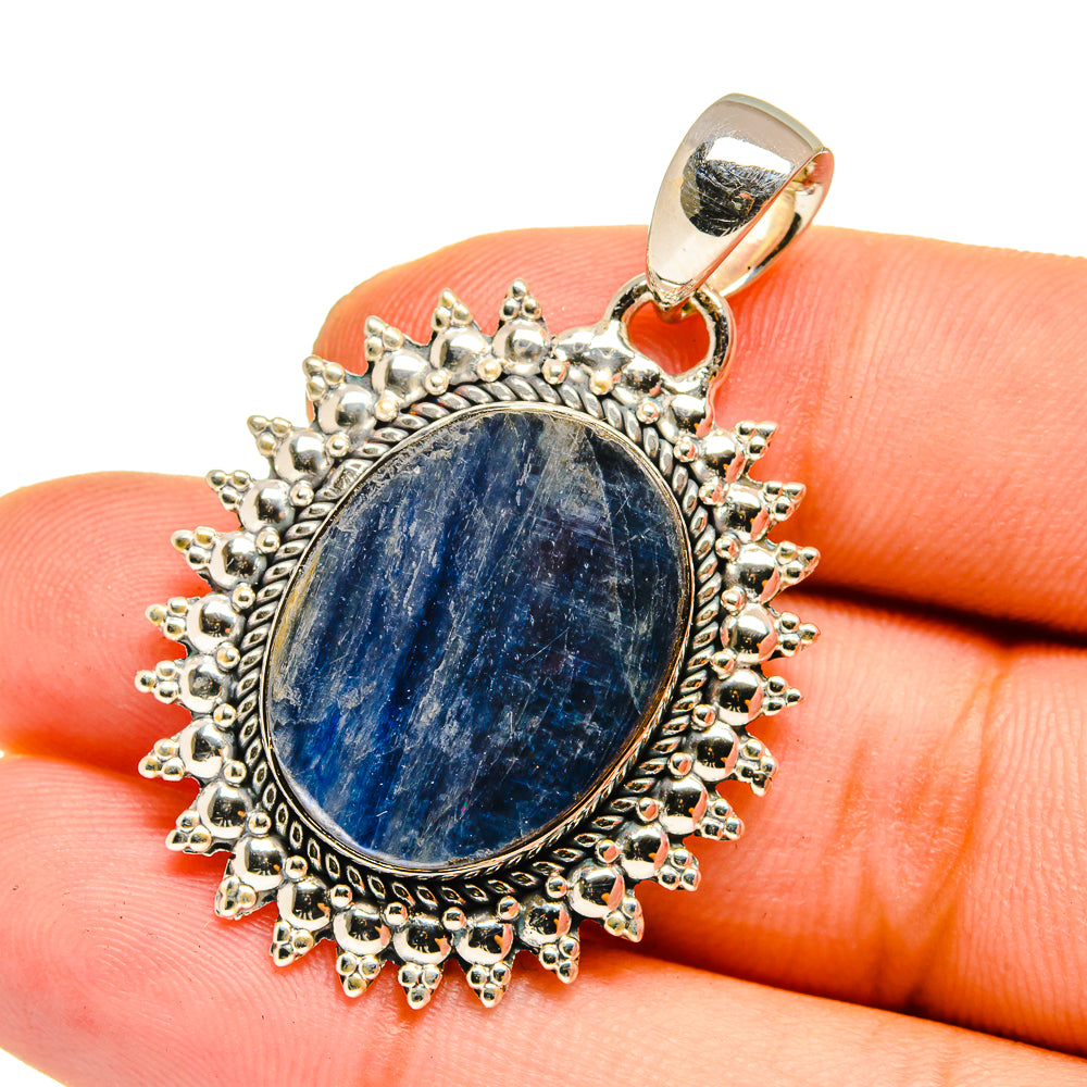 Kyanite Pendants handcrafted by Ana Silver Co - PD12974