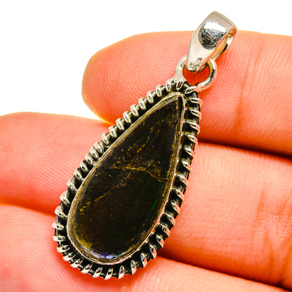 Ammolite Pendants handcrafted by Ana Silver Co - PD12994