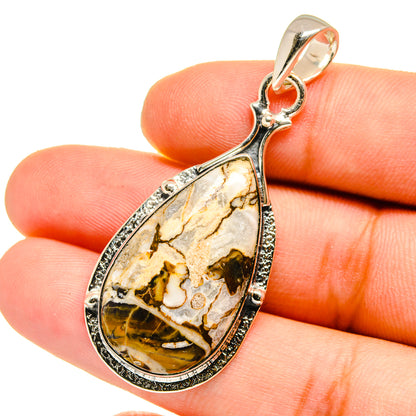 Laguna Lace Agate Pendants handcrafted by Ana Silver Co - PD13007