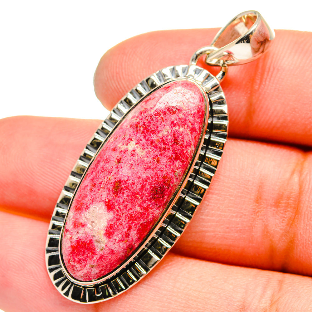 Thulite Pendants handcrafted by Ana Silver Co - PD13019