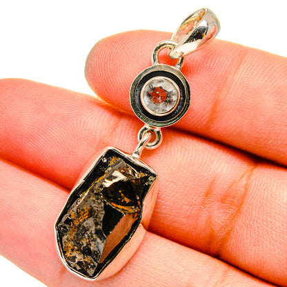Shungite Pendants handcrafted by Ana Silver Co - PD13035