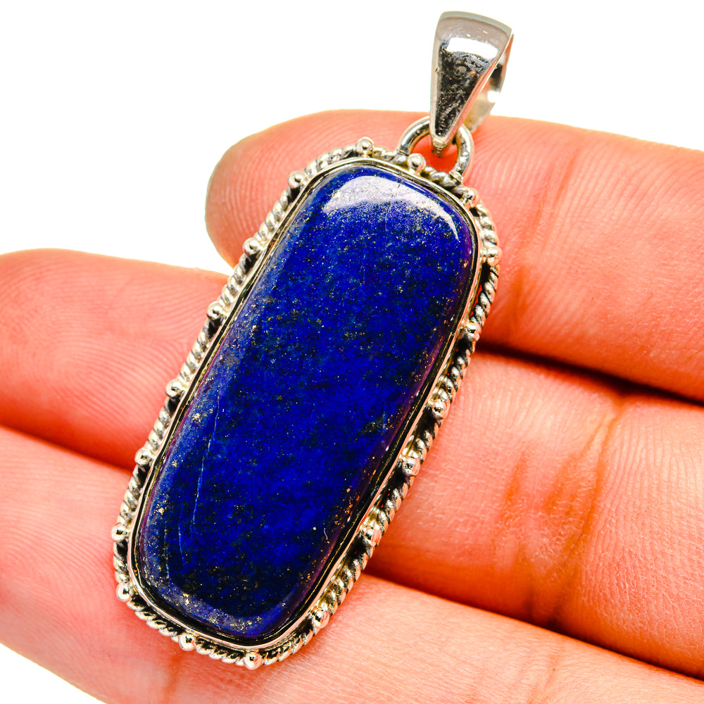 Lapis Lazuli Pendants handcrafted by Ana Silver Co - PD13042