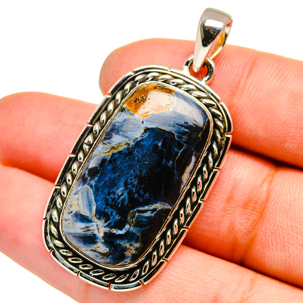 Pietersite Pendants handcrafted by Ana Silver Co - PD13048
