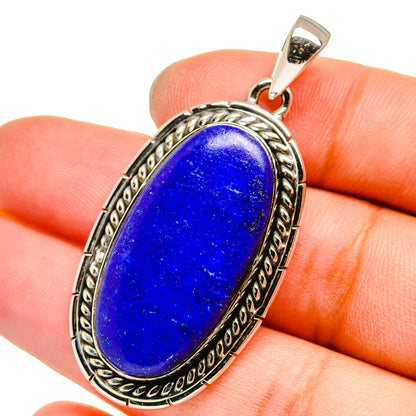 Lapis Lazuli Pendants handcrafted by Ana Silver Co - PD13060