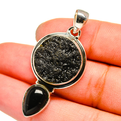 Tektite Pendants handcrafted by Ana Silver Co - PD13062