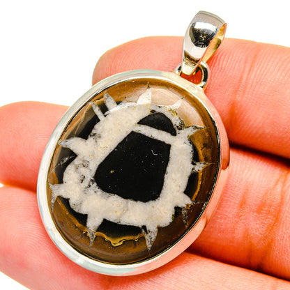 Septarian Geode Pendants handcrafted by Ana Silver Co - PD13075