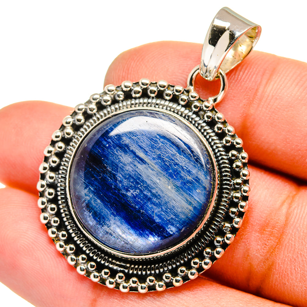 Kyanite Pendants handcrafted by Ana Silver Co - PD13087